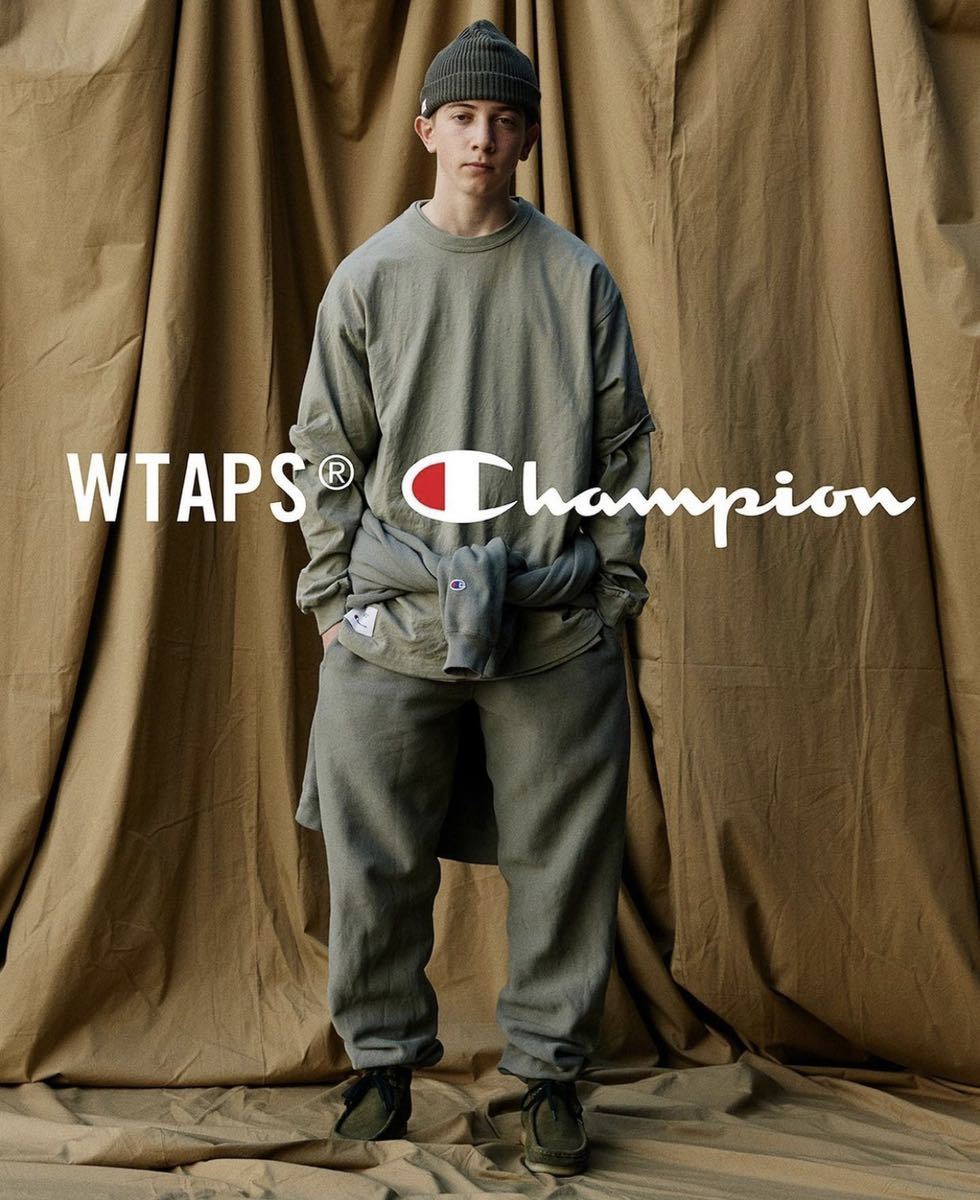 得価限定SALE W)taps - wtaps champion スウェット オリーブ XLの通販