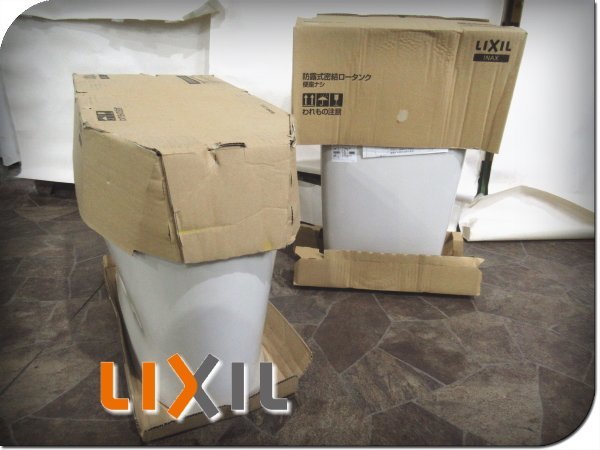 未使用品 LIXIL/リクシル アメージュZ 床排水 トイレタンク+便器 DT 