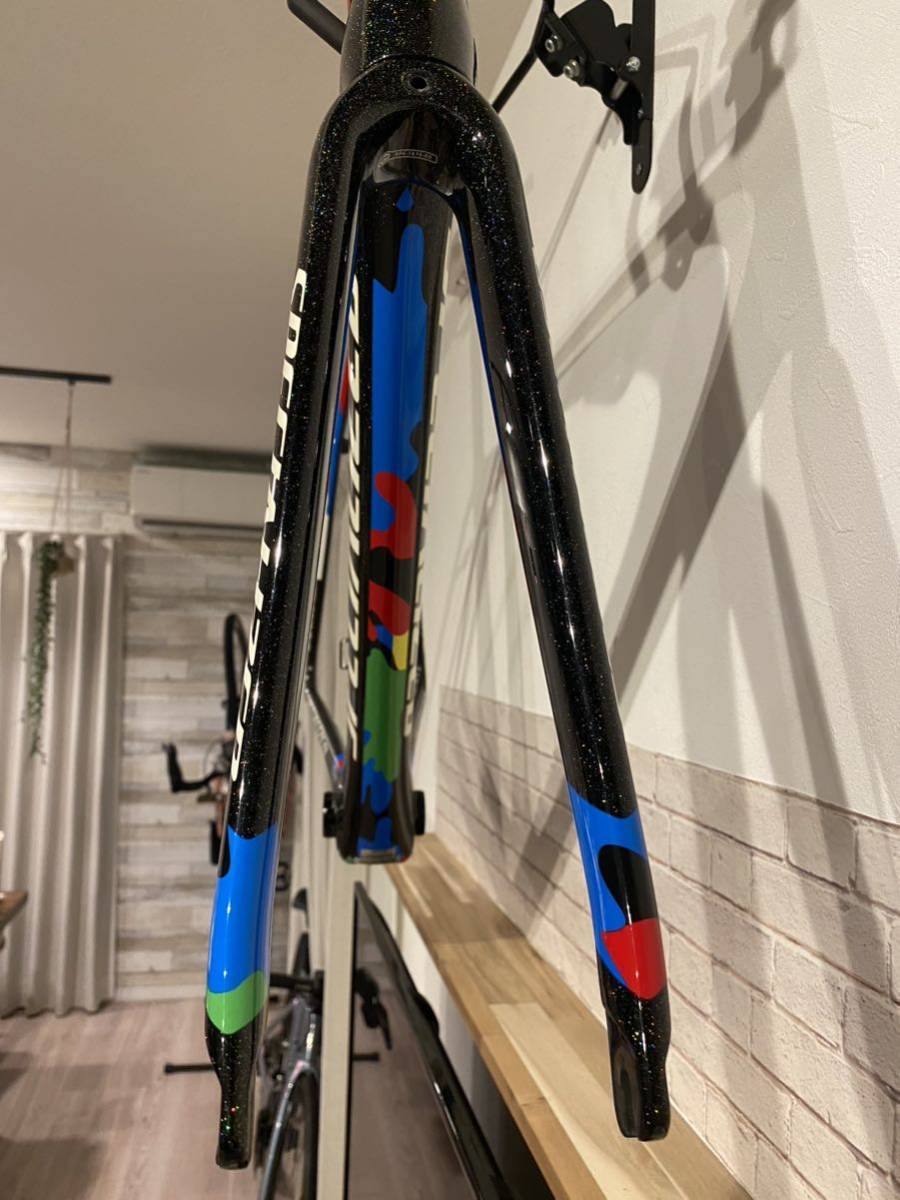 超美品 サガンスペシャライズド ターマックコンプ specialized tarmac comp SL5 サガンレプリカ DI2 _画像5