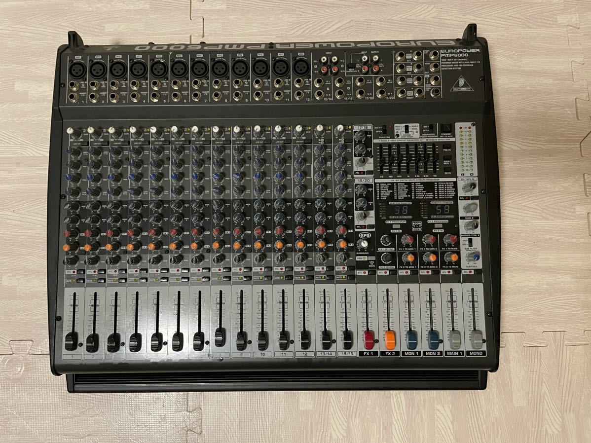 BEHRINGER パワードミキサー ベリンガー PMP6000 | pf.edu.mx