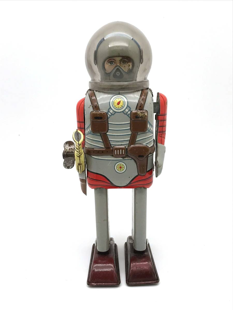 【稼働品/動画あり】1956年/野村トーイ/Nomura/スペース コマンドー/Space Commando/ブリキ/TIN TOY/ロボット/Robot/アストロノーツ/当時物の画像2