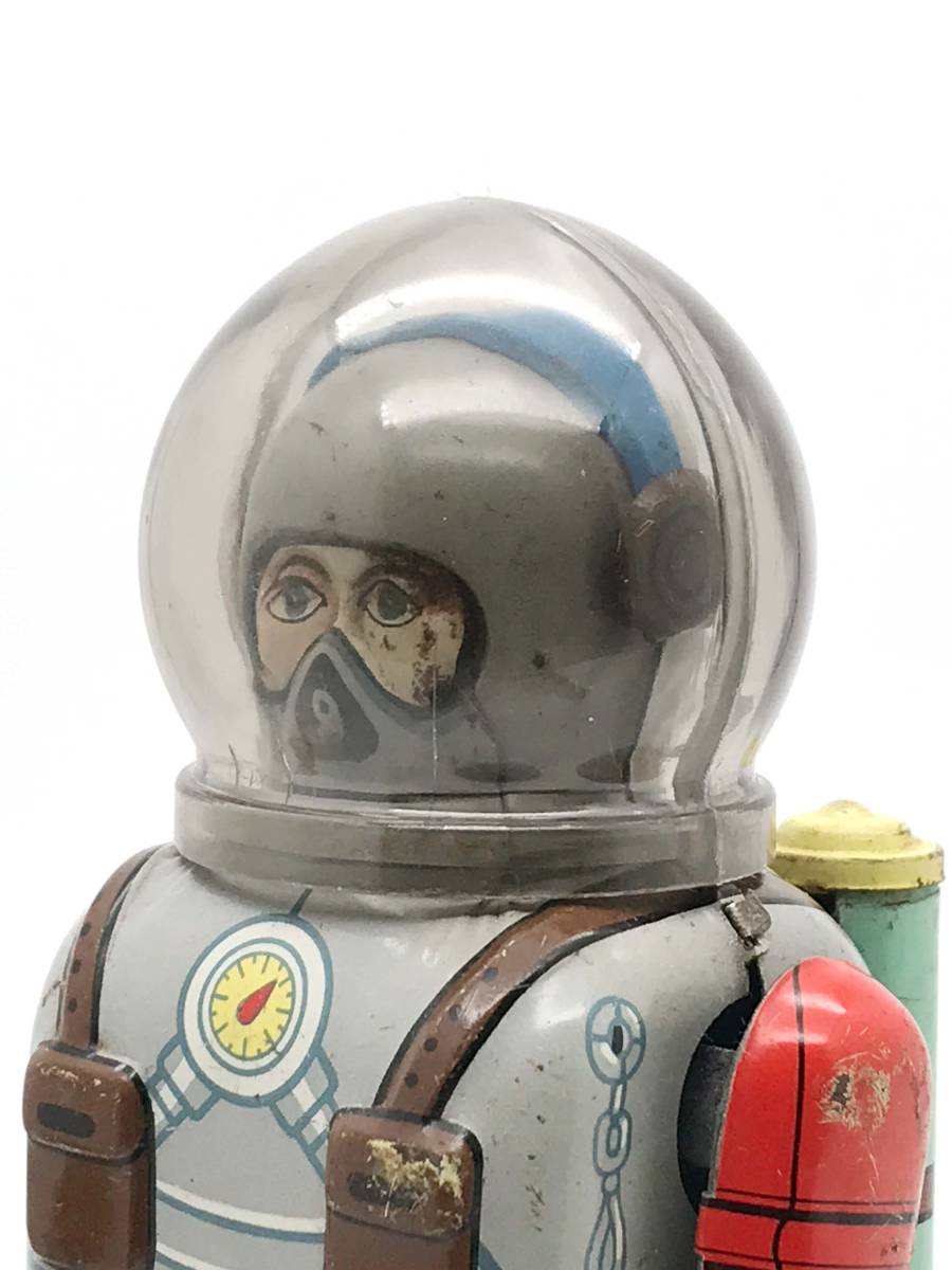 【稼働品/動画あり】1956年/野村トーイ/Nomura/スペース コマンドー/Space Commando/ブリキ/TIN TOY/ロボット/Robot/アストロノーツ/当時物の画像7