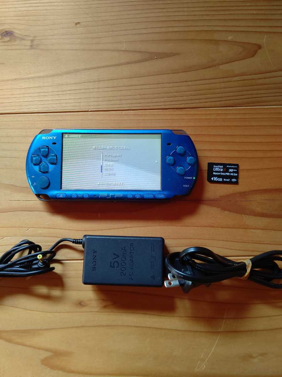 ヤフオク! - PSP-3000本体、ソフト16本セット