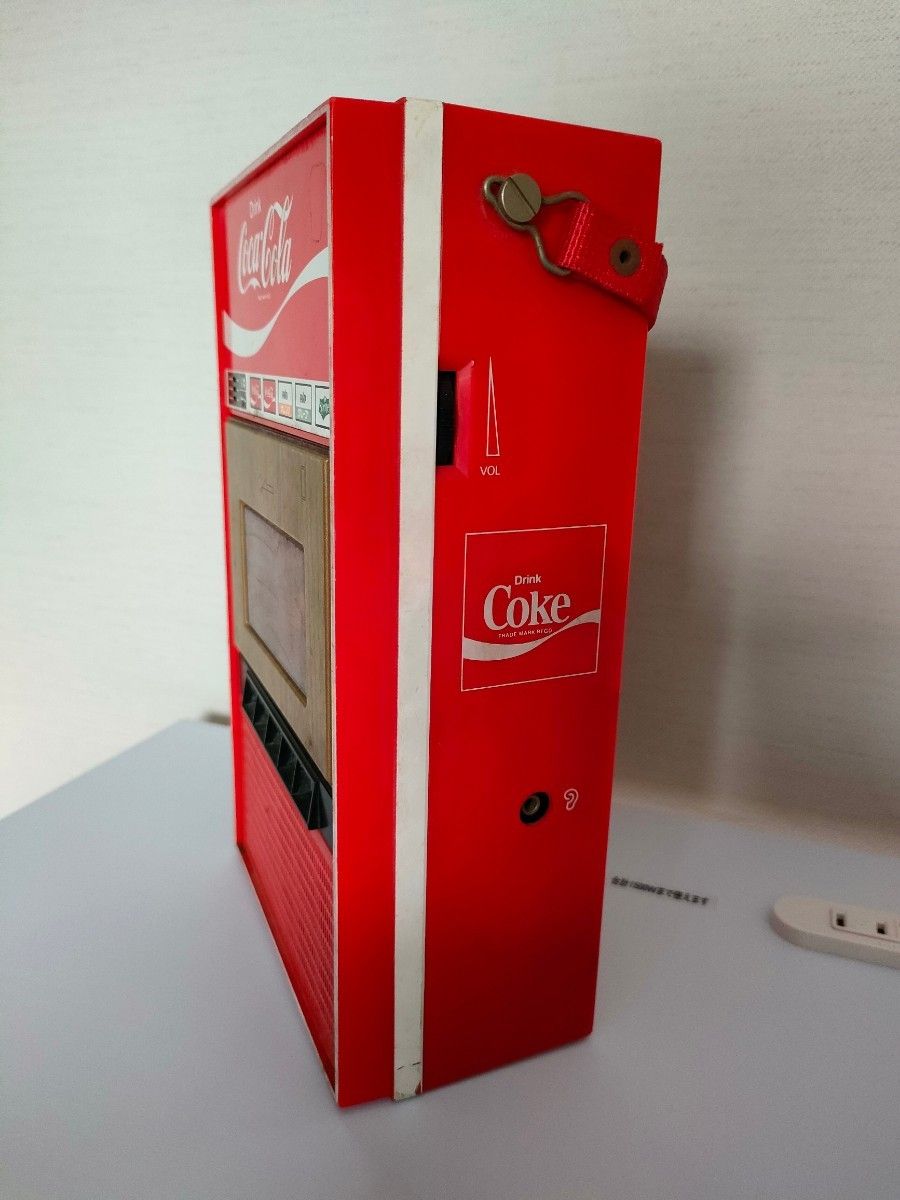 Coca-Cola コカ・コーラ 自動販売機型 カセットテーレコーダー