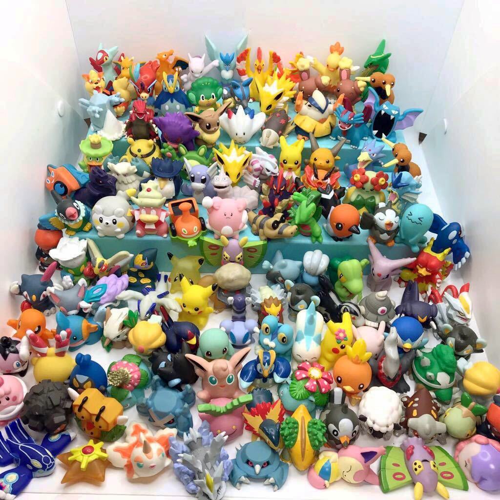 ポケモンキッズ 指人形 被りなし フィギュア ポケモン ソフビ 大量
