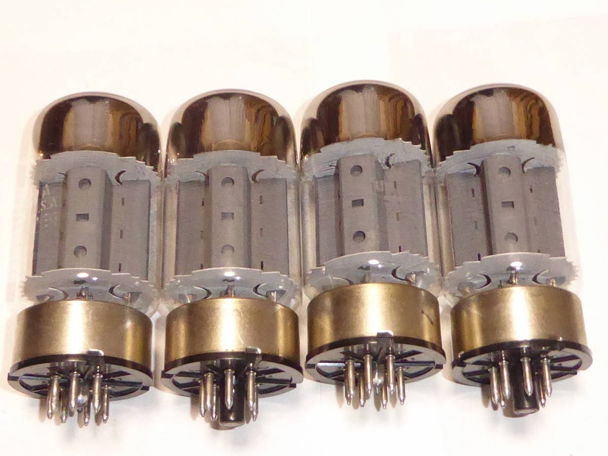 その2 6550A 4本 米国 GE製 出力真空管 動作品 KT88 | mk-engineering.in
