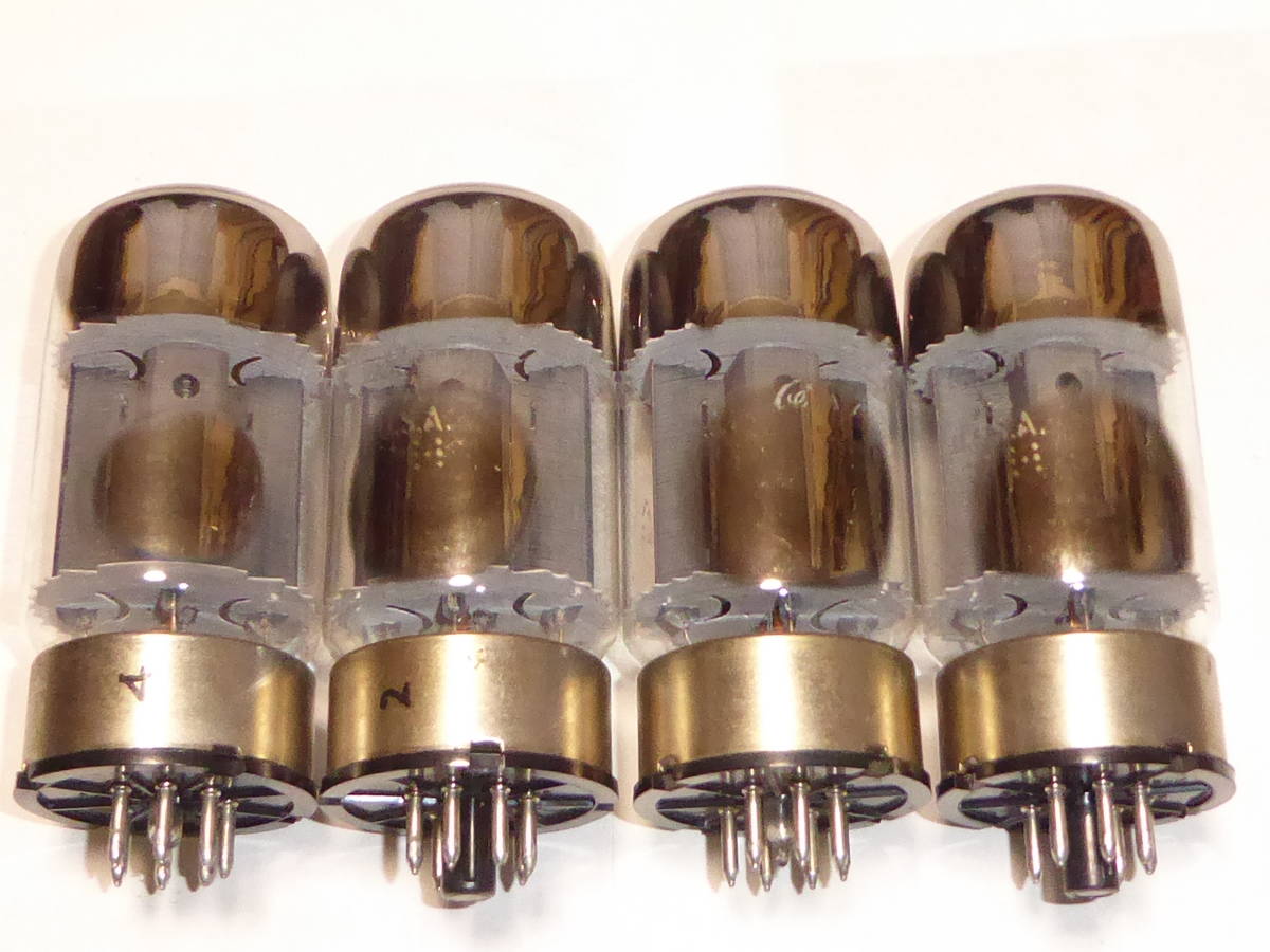 GE 6550 6550A 4本セット 2PAIR 真空管