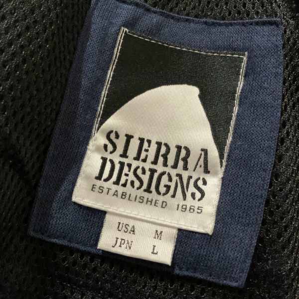 [ eminent . Silhouette ]SIERRA DESIGNS Sierra Design boa Parker men's L size navy navy blue protection against cold outdoor camp mountain climbing 