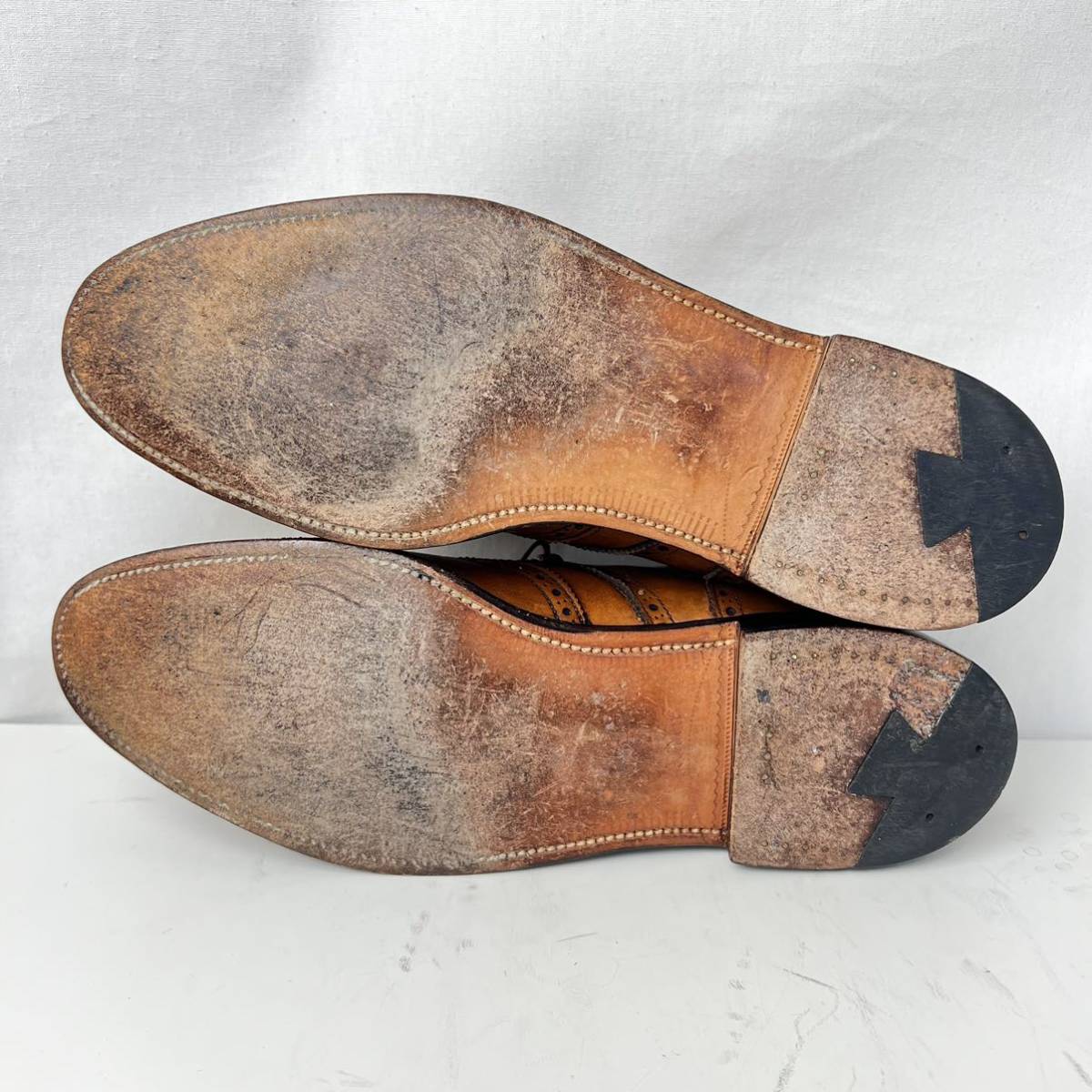 ALDEN オールデン W-TIP レザーシューズ 革靴 9.5Cの画像8
