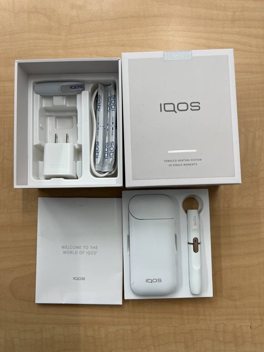 ヤフオク! - IQOS アイコス 電子タバコ 2.4 plus 白 〇美...