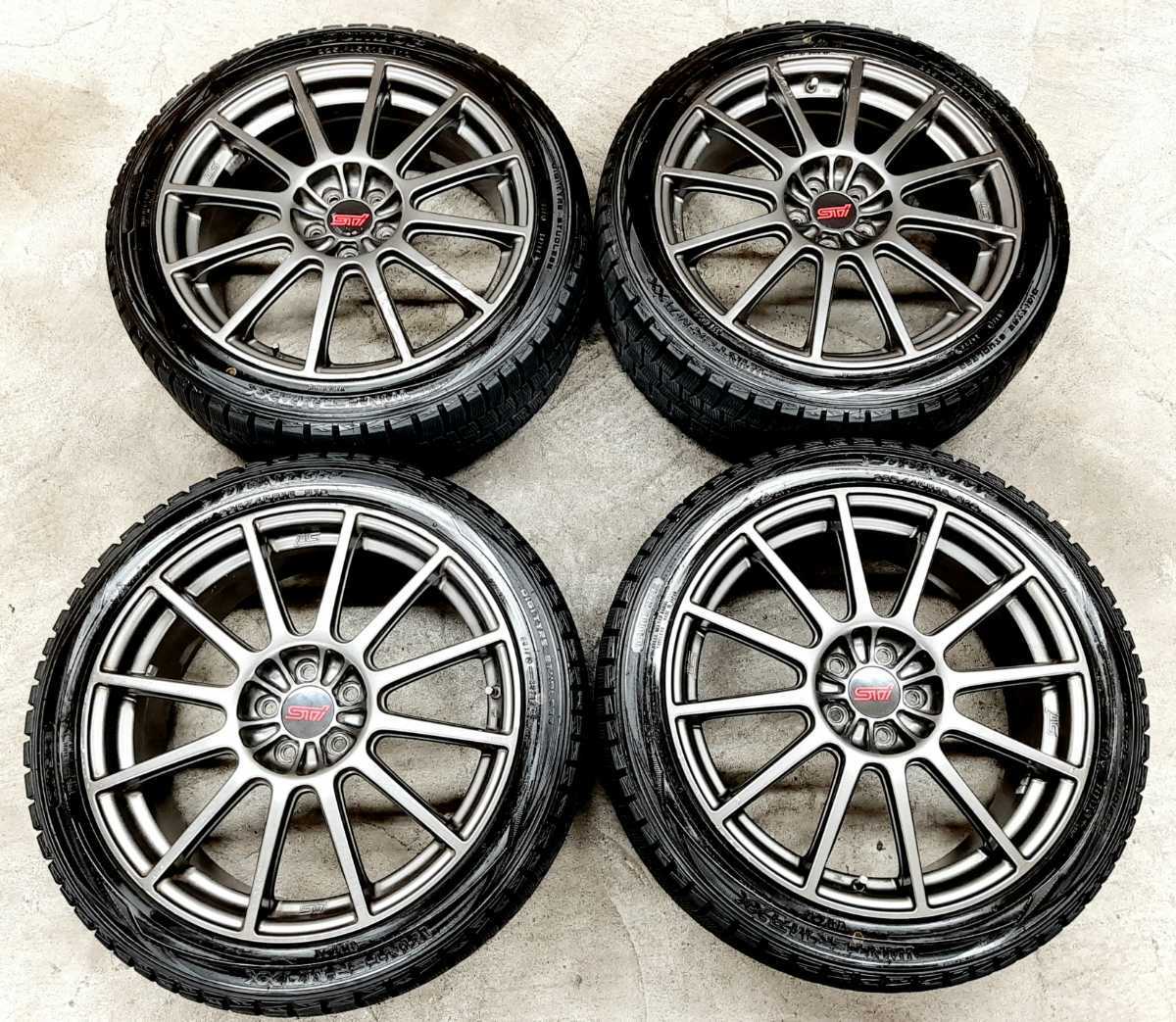 スバル レガシィ STI 純正 オプション ホイールタイヤ スタッドレス