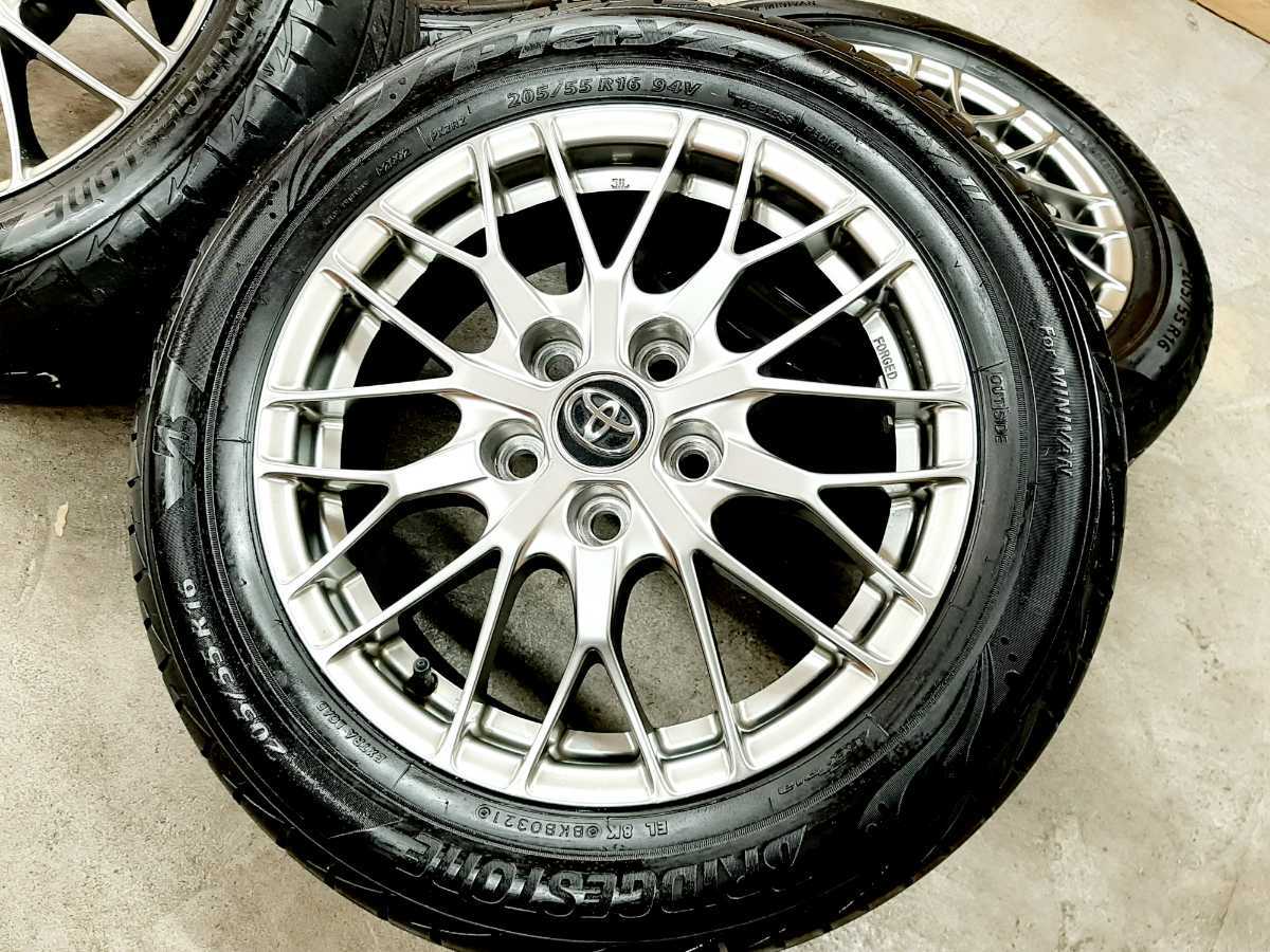 極上品 トヨタ 80 ノア ヴォクシー 純正 BBS ホイールタイヤ 2021年製