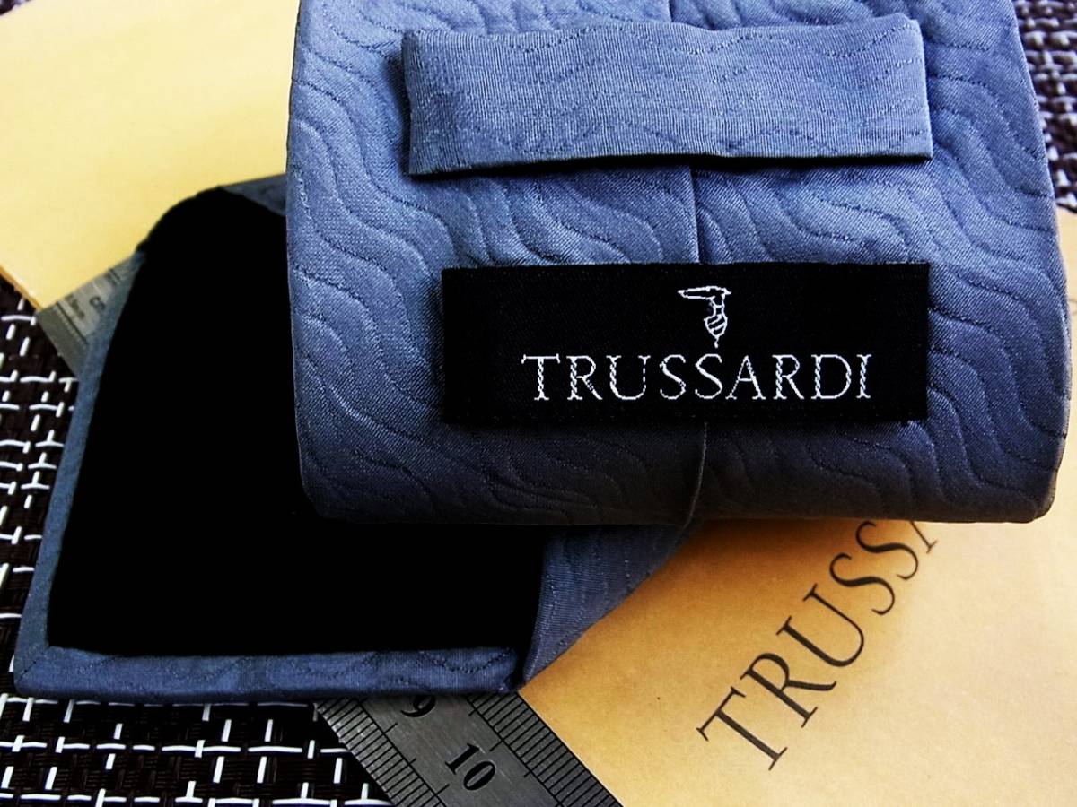 *ω* *SALE*3251# Trussardi [ Logo входить ] галстук 
