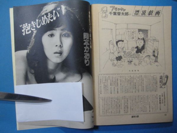 ab1475週刊小説　1983年1.28　岩崎宏美　まりあ　岡本かおり　寺島まゆみ_画像5