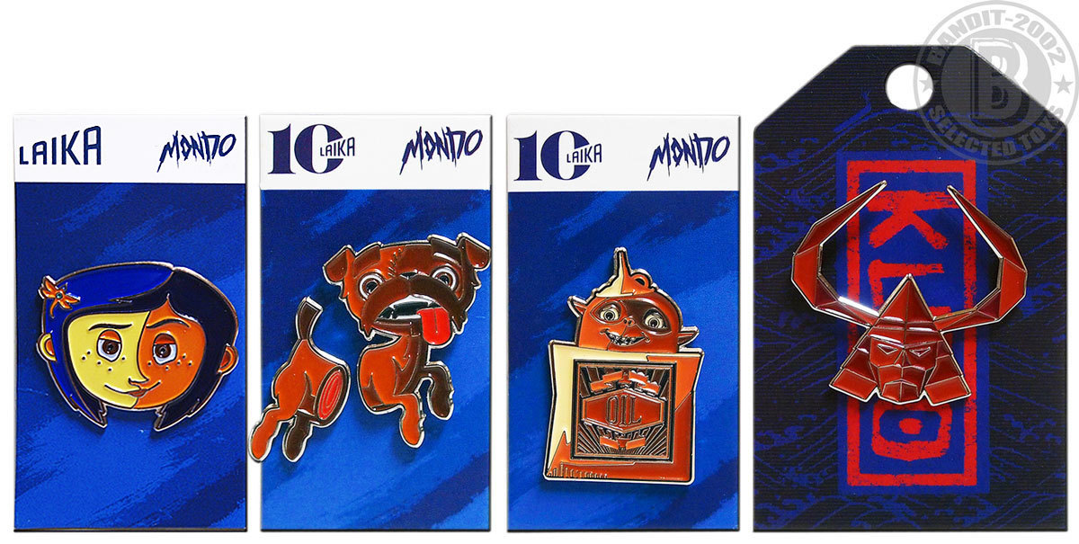 MONDO スタジオライカ10周年記念ピンセット/コララインとボタンの魔女/KUBOクボ 二本の弦の秘密/ボックストロール/パラノーマン