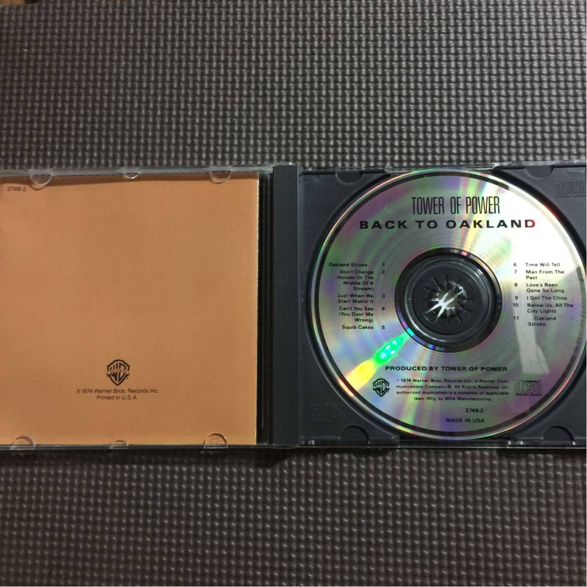 タワー・オブ・パワー バック・トゥ・オークランド USA盤 CD