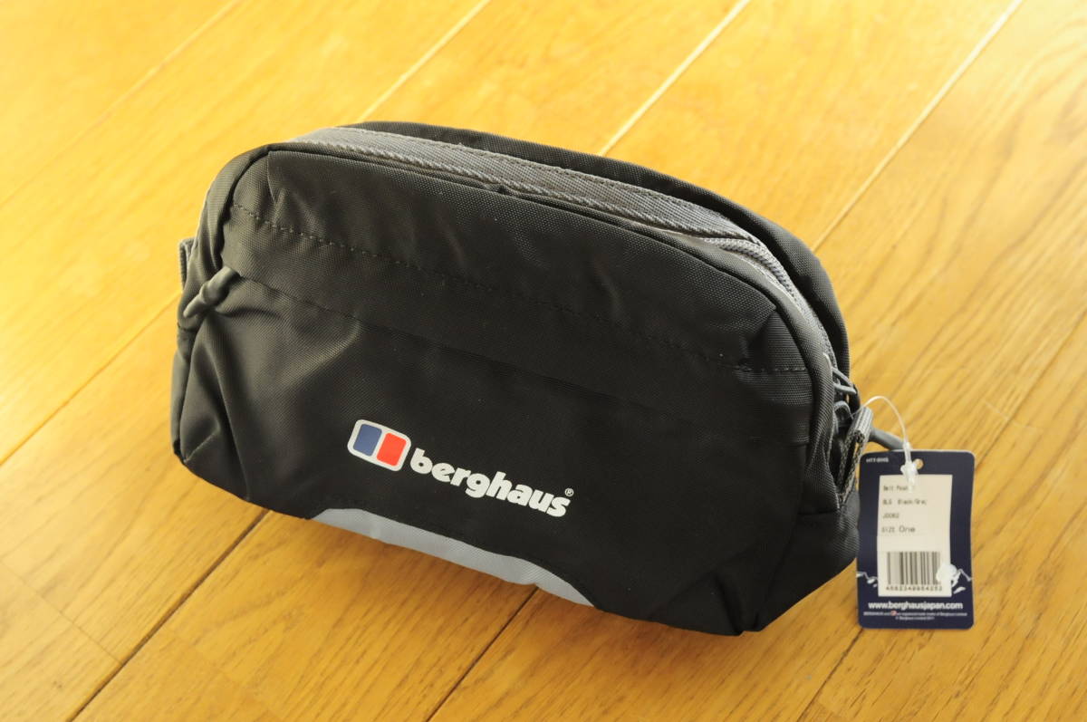 バーグハウス berghaus ベルトポーチ M BLGの画像1