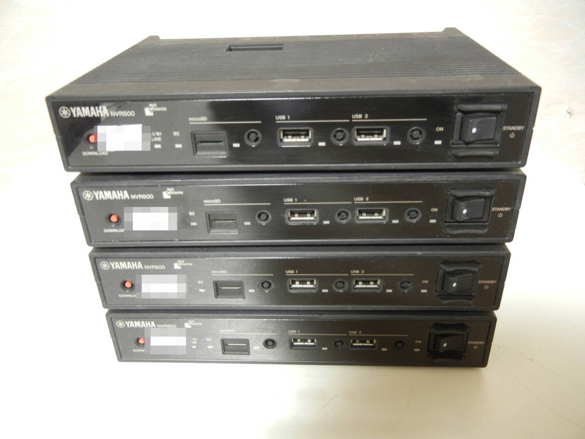 取扱店舗限定アイテム YAMAHA NVR500 ☆箱、付属品、取説あり☆ - 通販