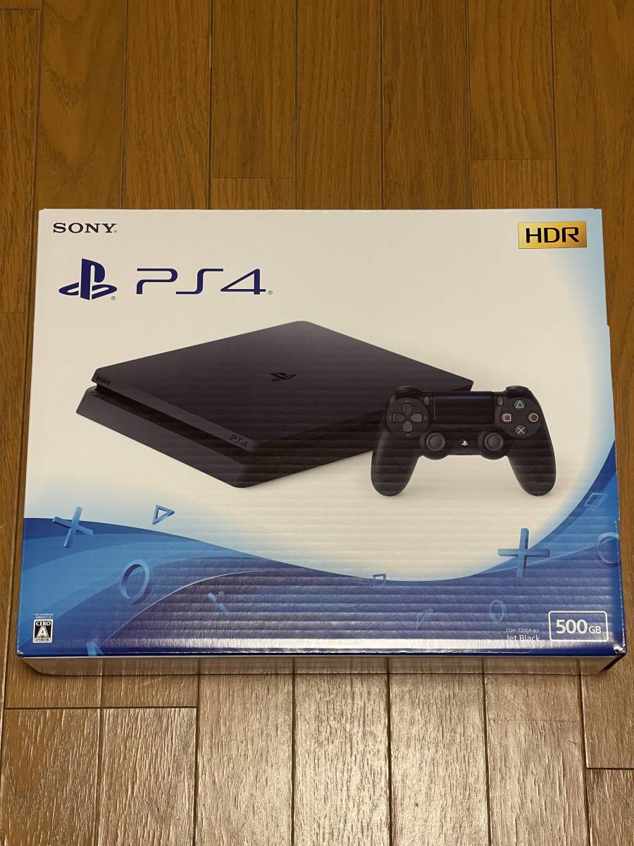 PlayStation(R)4 500GB CUH-2200AB01 ジェット・ブラック 納品書付き