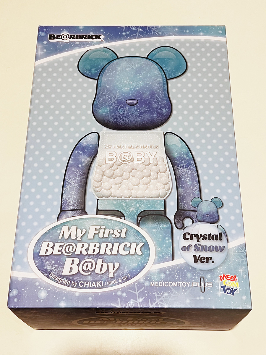 MY FIRST BE@RBRICK B@BY CRYSTAL OF SNOW | myglobaltax.com