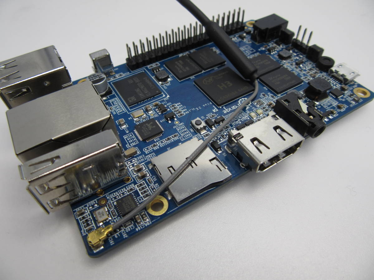 Orange Pi Plus 2E LAN installing small size board PC 2GBDDR3 SBC unused goods ⑥