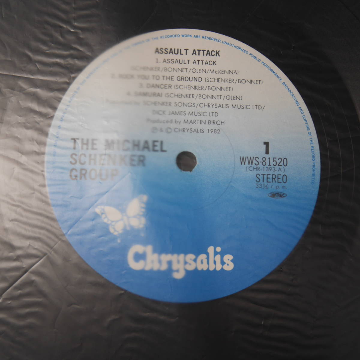 アナログ ● THE MICHAEL SHENKER GROUP 黙示録 ～ 邦盤 帯 解説あり WWS-81520_画像4