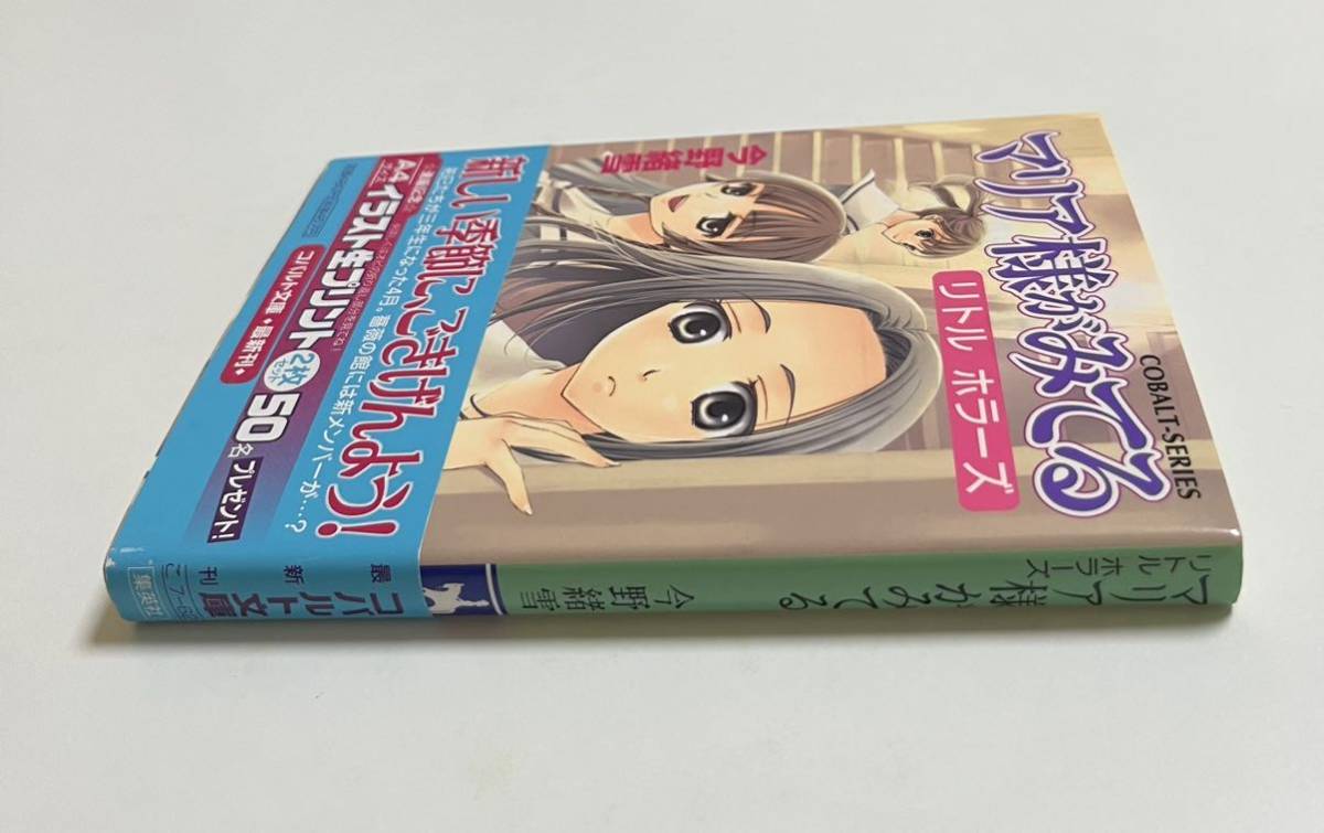 今野緒雪　ひびき玲音　マリア様がみてる　34巻　リトルホラーズ　Wサイン本　初版　Autographed　繪簽名書_画像4