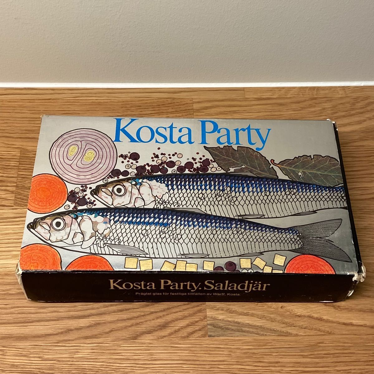 KOSTA BODA KOSTA PARTY 魚 お皿 ガラス スウェーデン