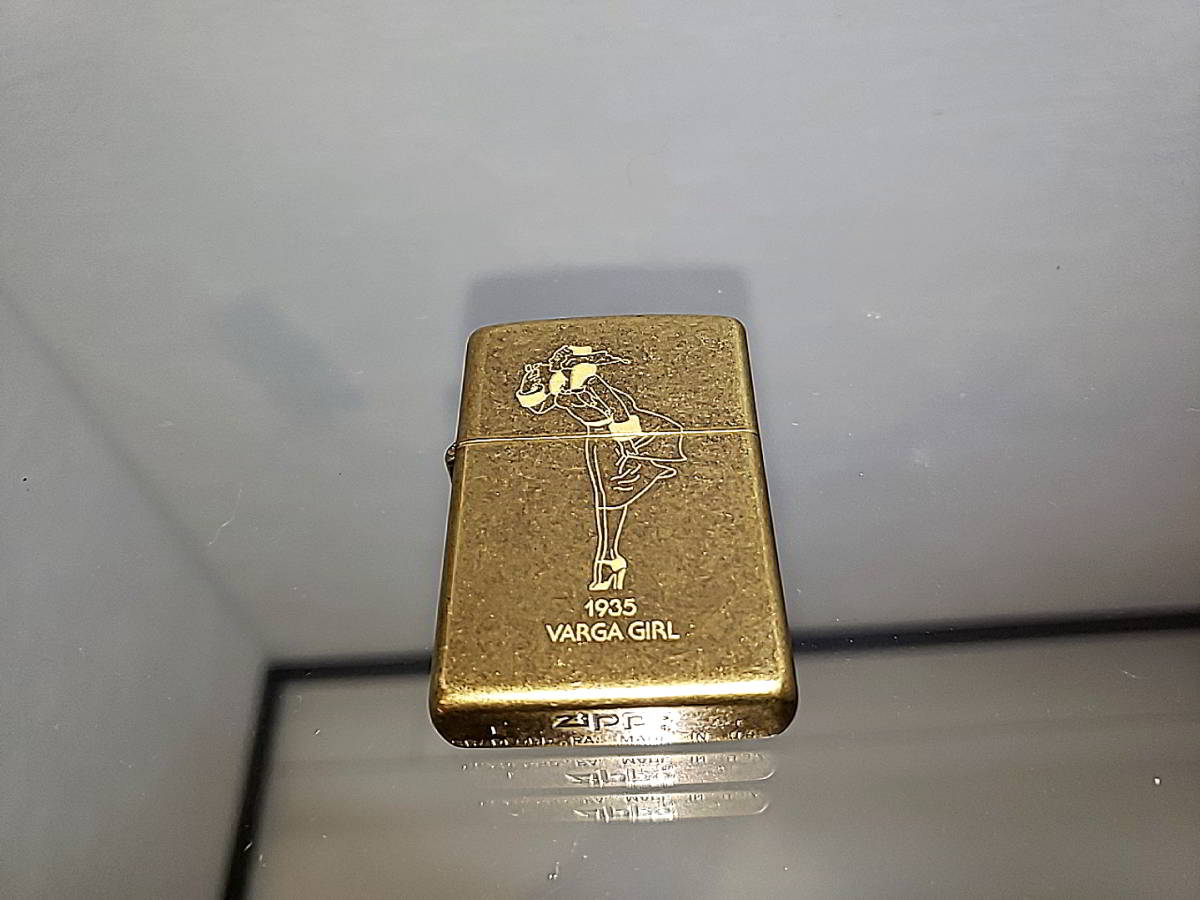 最安挑戦中 価格変更zippo ウィンディー限定品 真鍮ケース・ピンバッチ