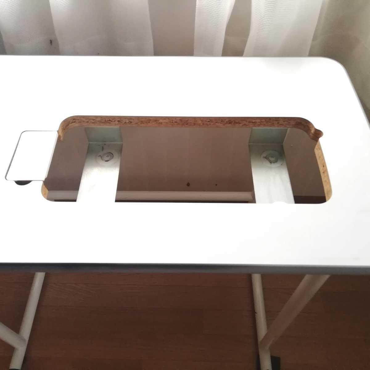 新作から定番まで 値下げしました!JUKI職業用ミシン専用 テーブル