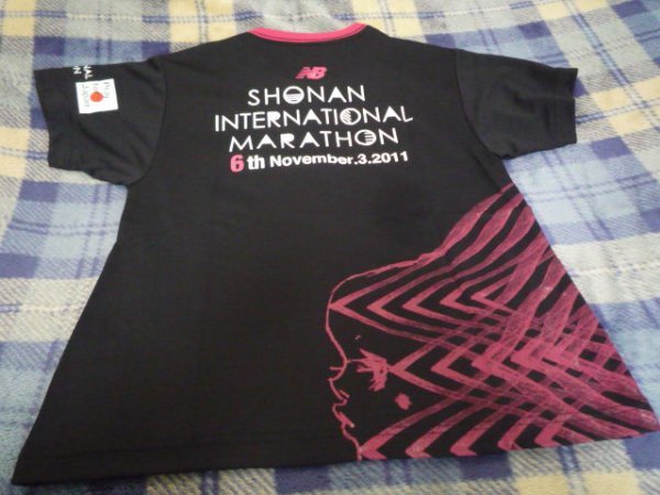 マラソン・Tシャツ（2011湘南国際マラソン・デザイン）半袖・Sサイズ_画像3