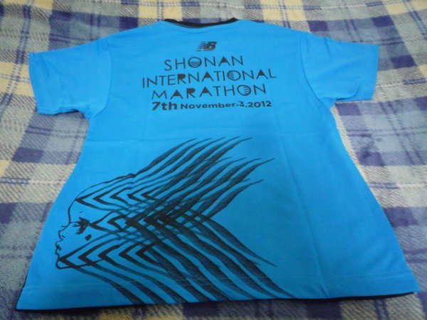 マラソン・Tシャツ（2012湘南国際マラソン・デザイン）半袖・SSサイズ_画像3