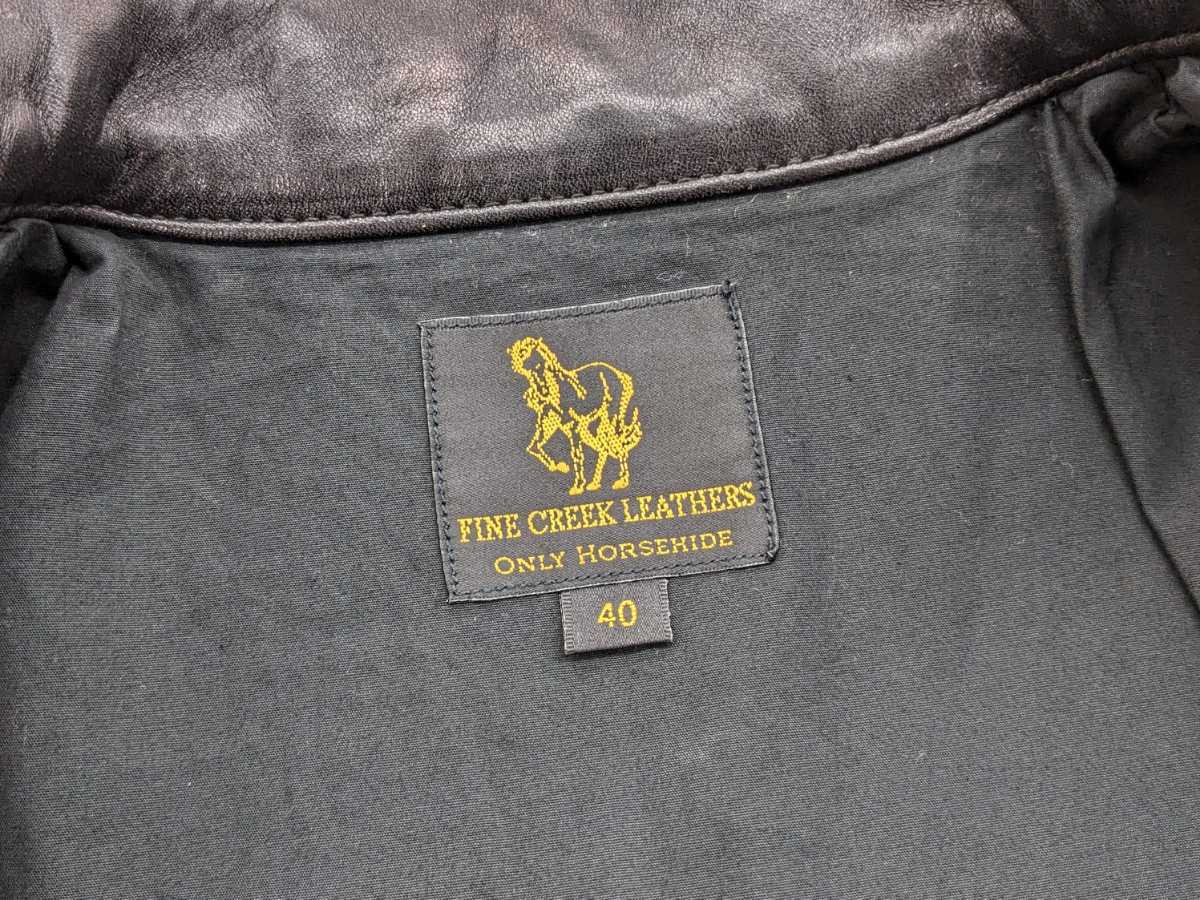 全ての LEATHERS CREEK FINE 極美品 ファインクリークレザーズ ホース