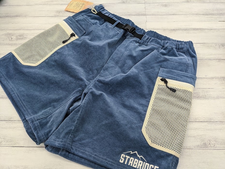 未使用品 STABRIDGE GRIP SWANY INNNER CITY EXPLORER SHORTS 1 CORDS