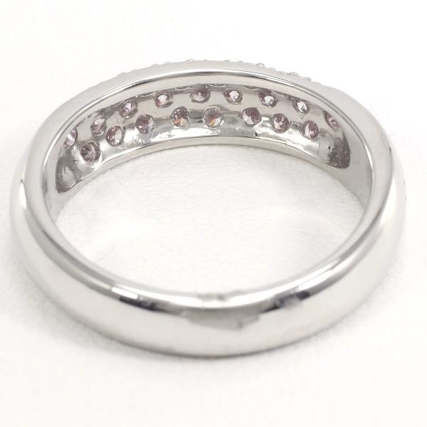 1周年記念イベントが PT900 リング 指輪 12号 ピンクダイヤ ダイヤ 計 