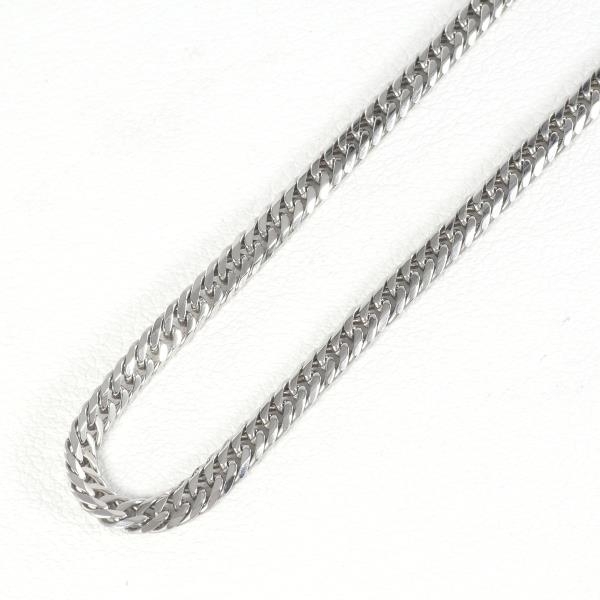 PT850 ネックレス 約45cm 喜平 キヘイ 6面 ダブル 総重量約9.8g 美品