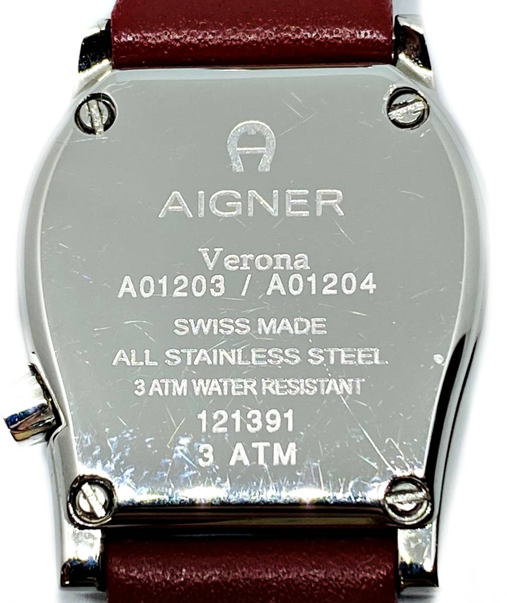 AIGNER Veronaアイグナー ベローナ シェル文字盤 A01200-