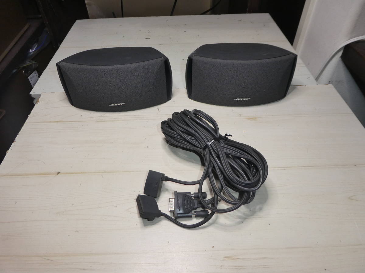 BOSE freestyle 3-2-1 用スピーカー 左右２本+専用ケーブル_画像1