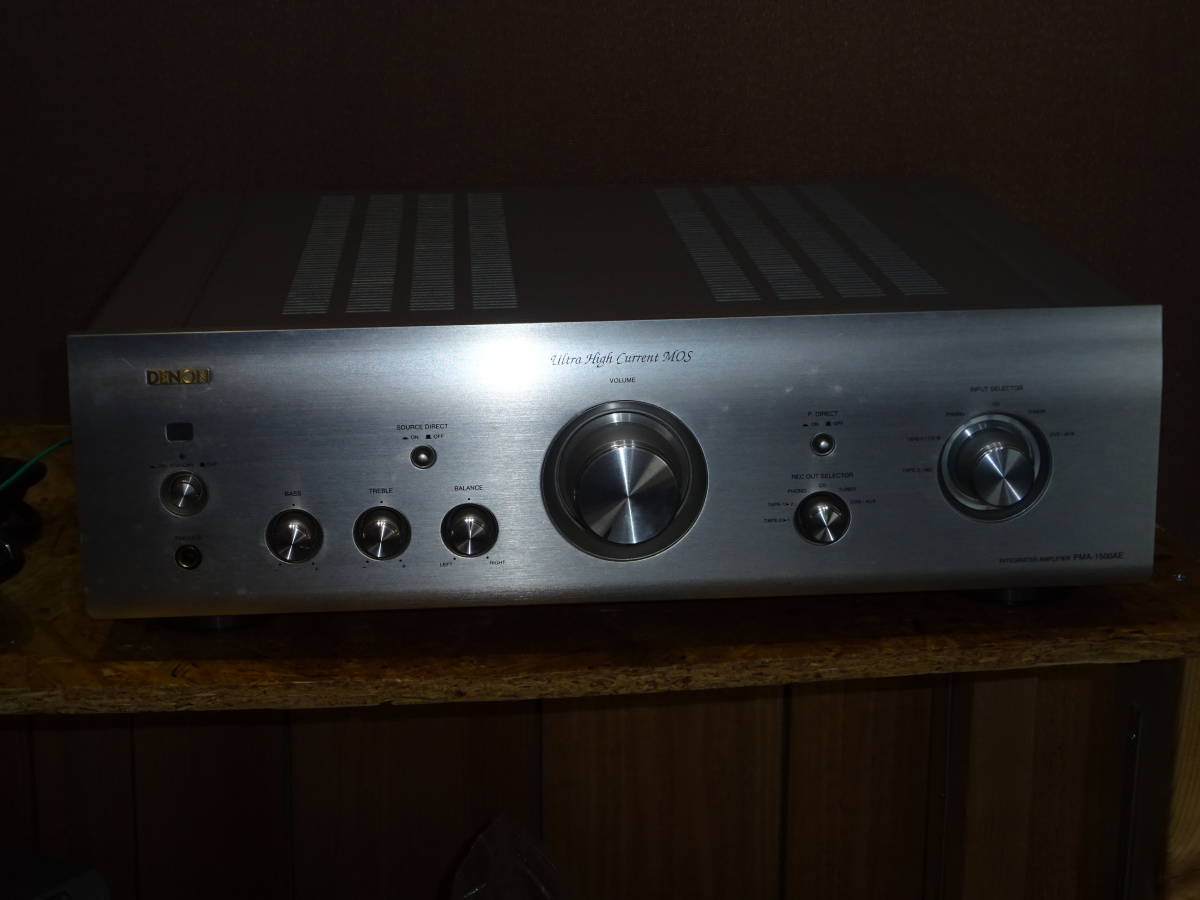 DENON PMA-1500AE プリメインアンプ 取説・リモコン付き 動作良好 美品