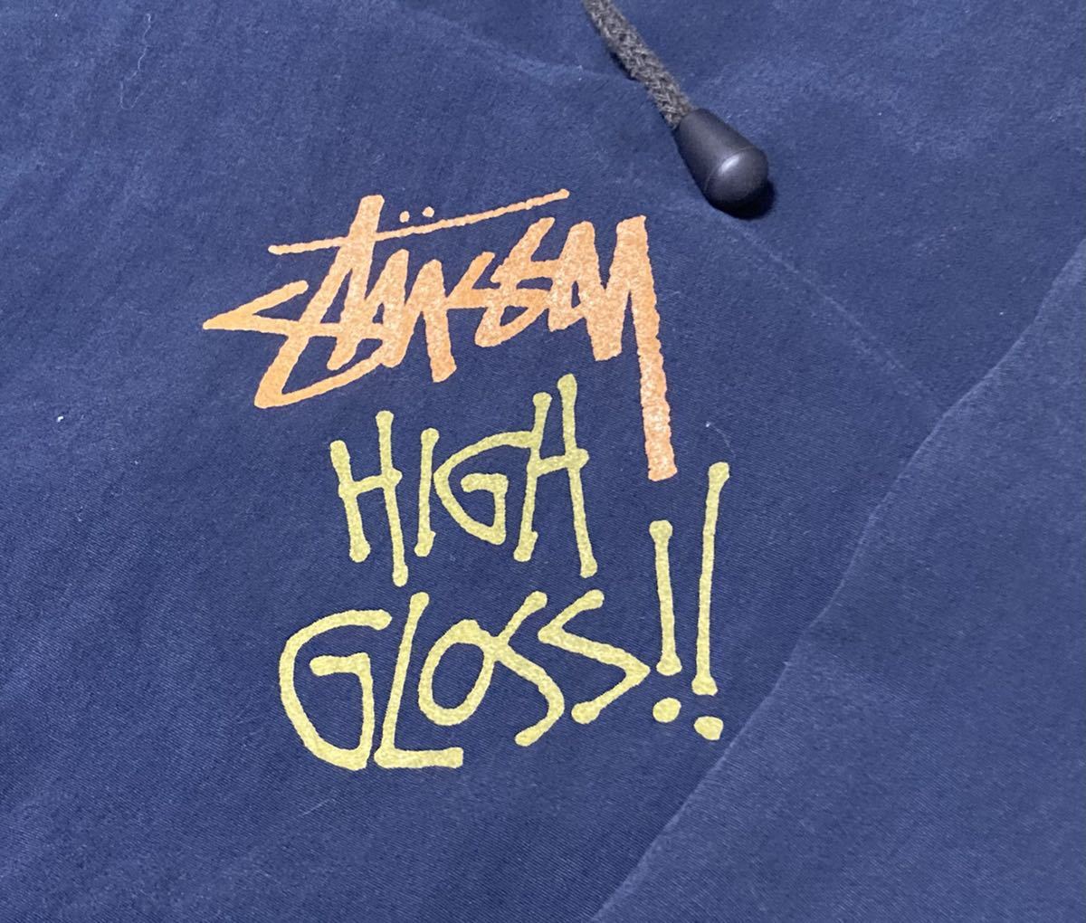 Special 80s 90s old stussy 黒タグ スプレー缶 ナイロンパーカー