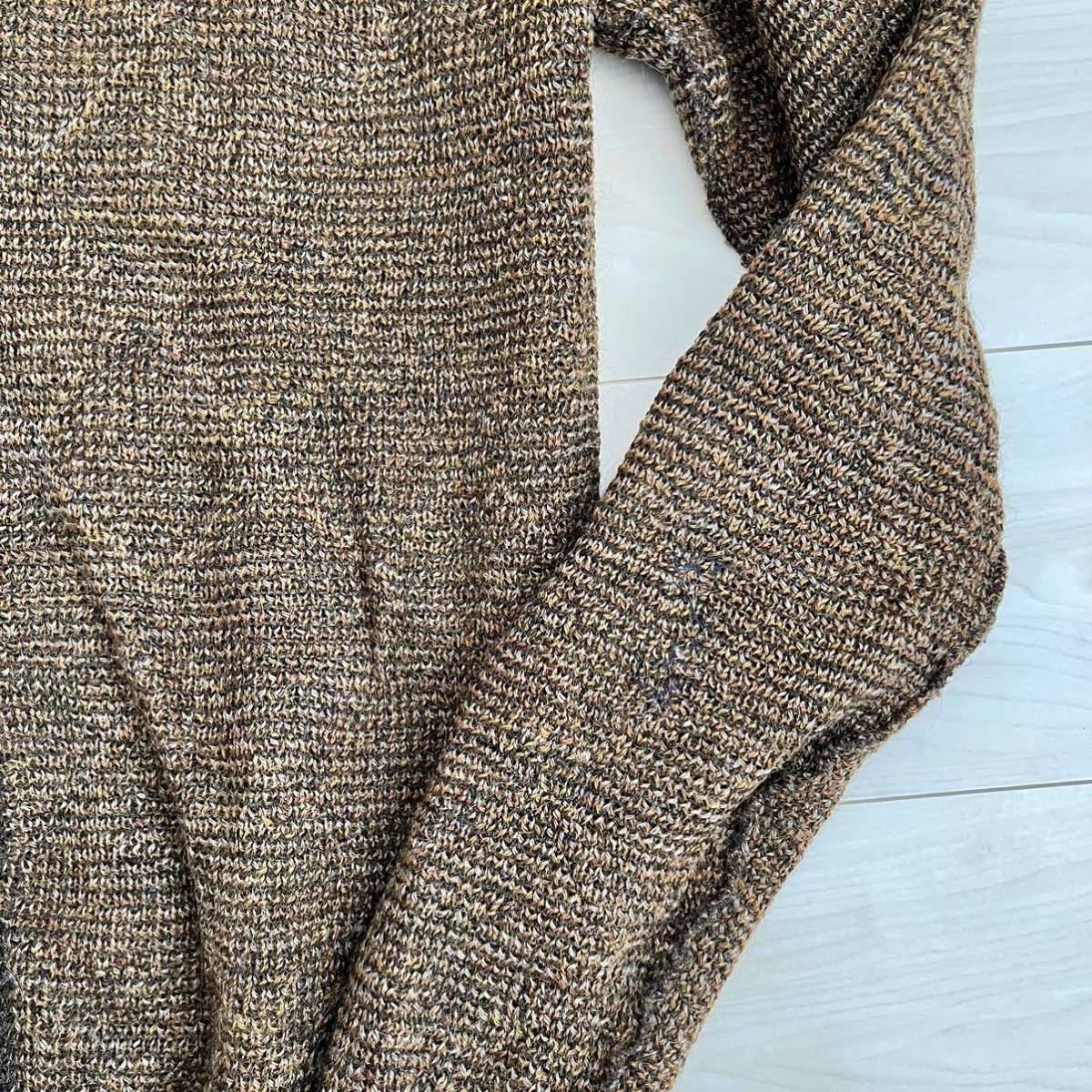 専用 60s ビンテージ モヘアカーディガン ビンテージ ブルー