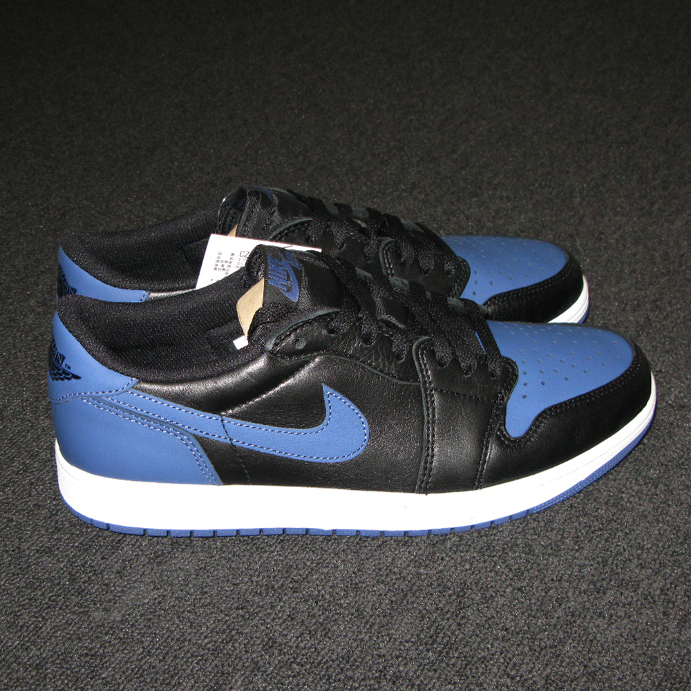 【未使用品】NIKE AIR JORDAN 1 RETRO LOW OG (MYSTIC NAVY) US10.5[22/06]ナイキエアジョーダン１レトロローオージーミスティックネイビー_画像6