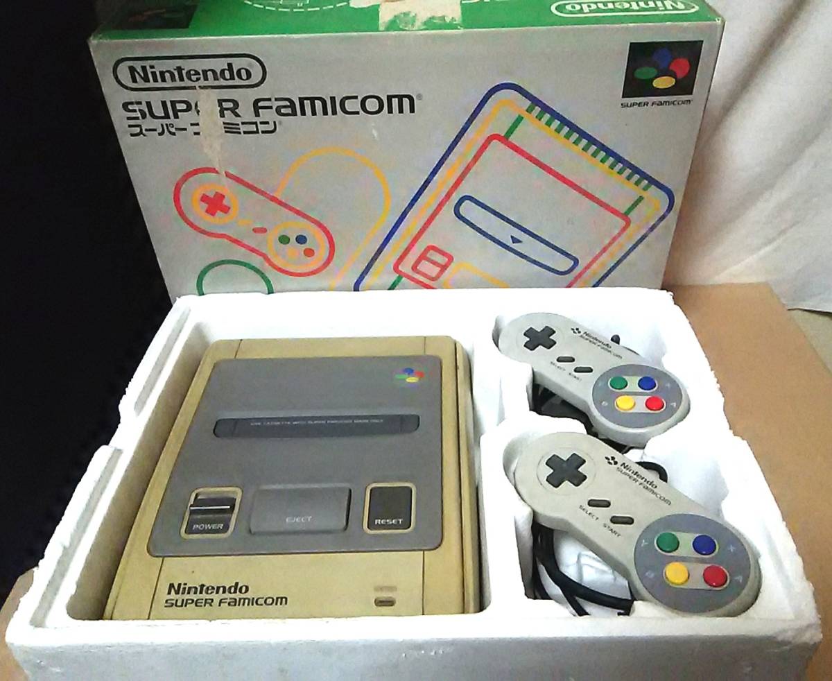 品質一番の 【美品 動作品】Nintendo 任天堂 スーパーファミコン 箱