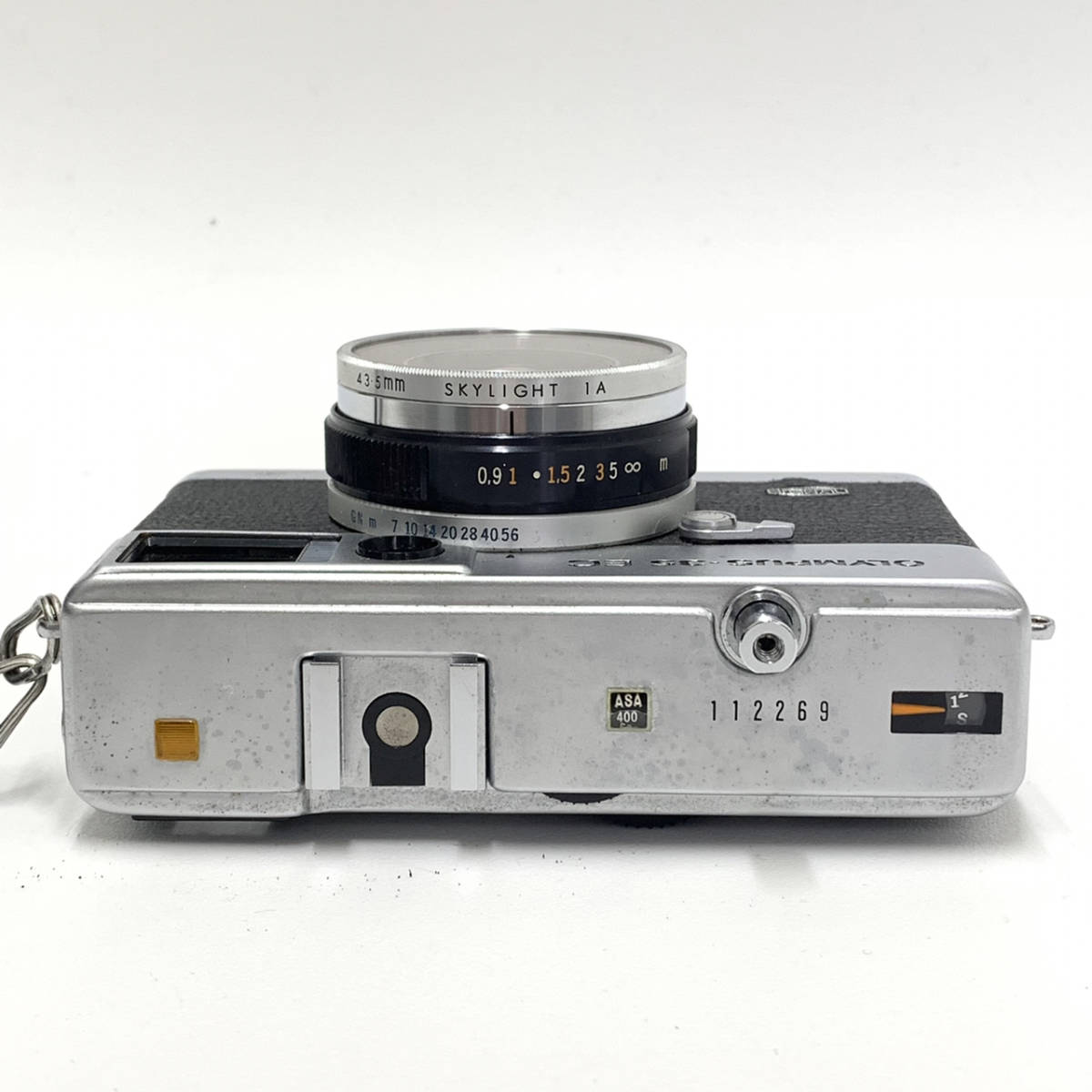 OLYMPUS オリンパス 35 EC レンジファインダー コンパクト フィルム カメラ レンズ 42mm f2.8 レトロ アンティーク ジャンク 937_画像7