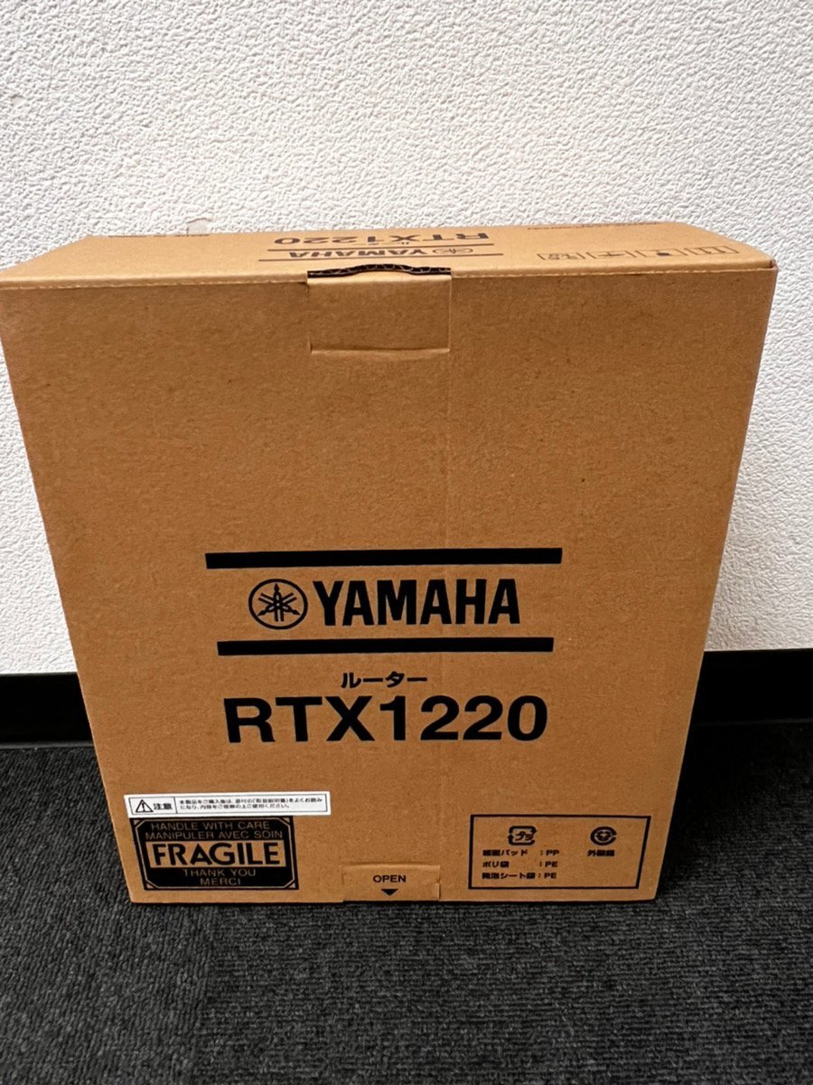 【新品】 YAMAHA RTX1220 NTT Biz Boxルータ RTX1220の画像1