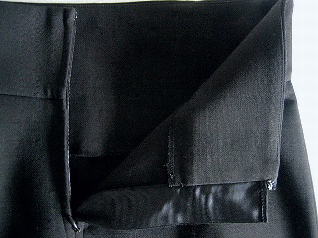定価22,000円 美品 AP STUDIO アパルトモン ドゥーズィエムクラス ハイウエスト シガレットスカート BLACK 38の画像7