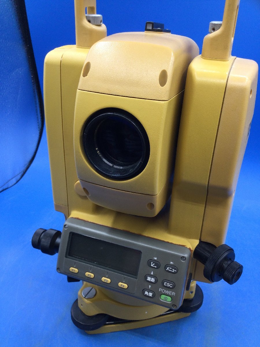 領収書発行可】〇TOPCON/トプコン トータルステーション CS-101F 通電