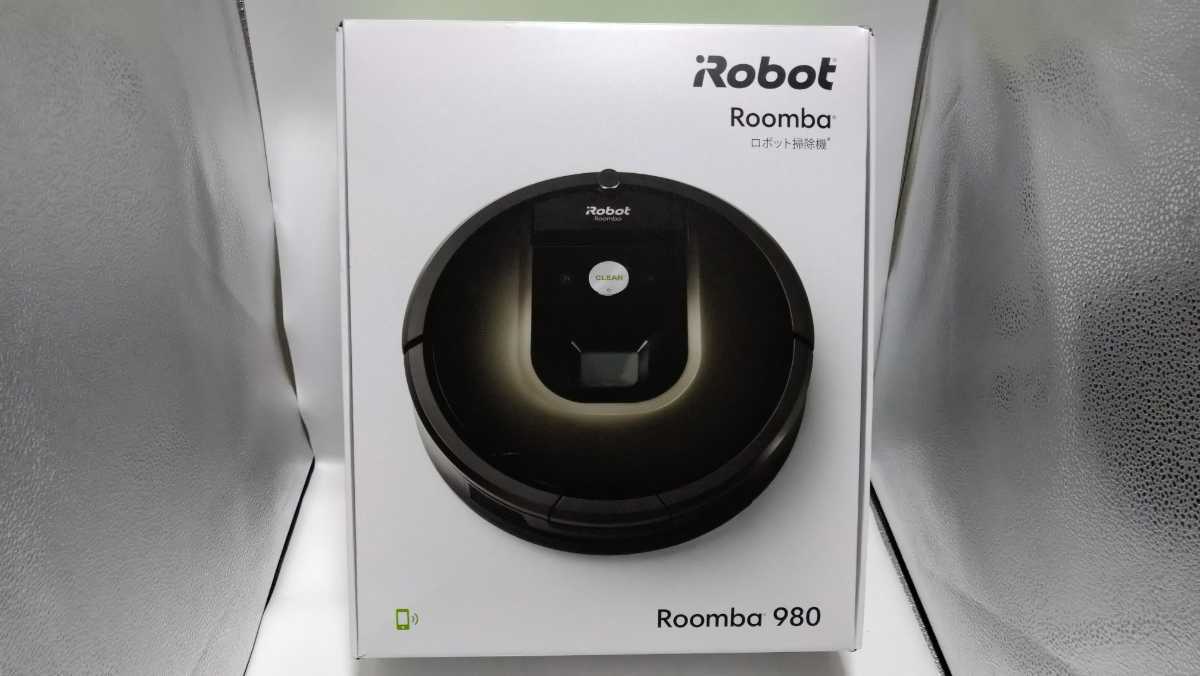 ウォール ロボット掃除機 ルンバ980 R980060 アイロボット 未使用