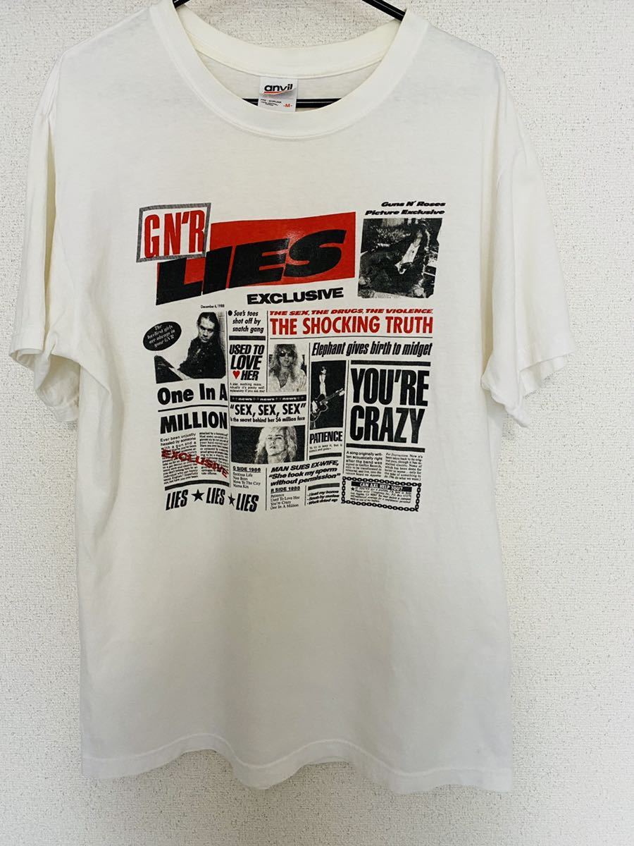 ガンズアンドローゼズ　ライズ　Tシャツ オフィシャル　M 絶版　レア　gunsandroses