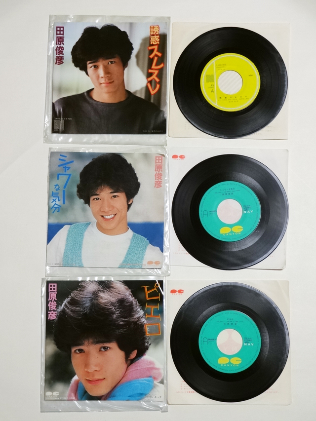 SALE/80%OFF】 中古レコード 田原俊彦 レコード 7枚セット